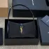 Replica YSL Le 5 à 7 in Patent Leather Black