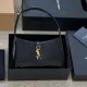 YSL Le 5 à 7 Replica – Black Patent Leather Bag Luxury YSL Quilted Purse in Shiny Black Patent Leather