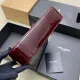 YSL Le 5 à 7 Replica – Wine Red Patent Leather Bag Luxury YSL Quilted Purse in Shiny Wine Red Patent Leather